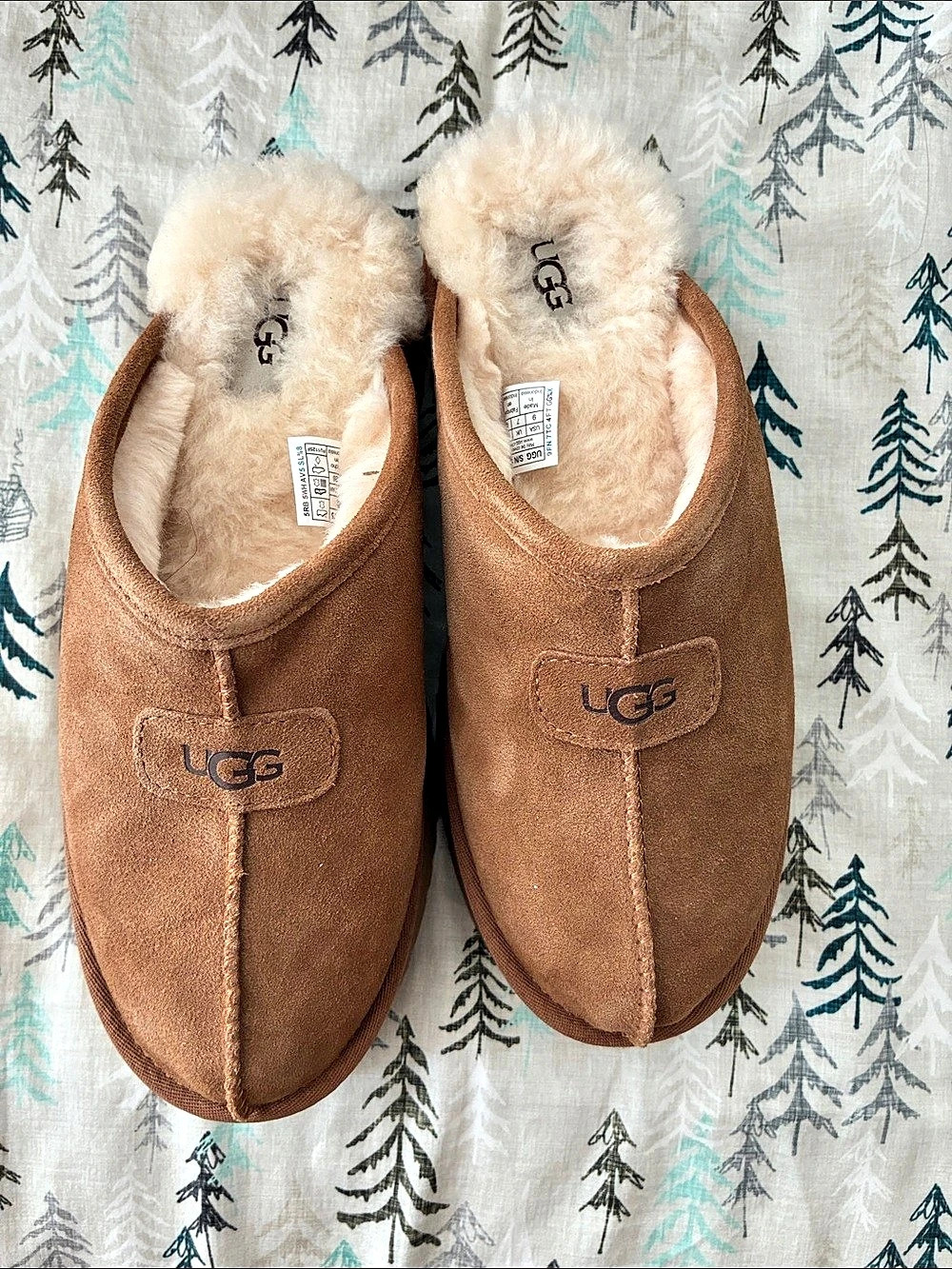 UGG Disquette Brown Slippers US 9 Like New